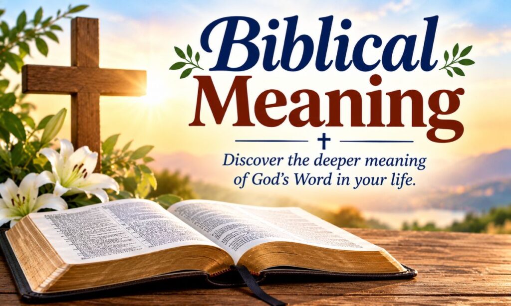 Biblical Meaning