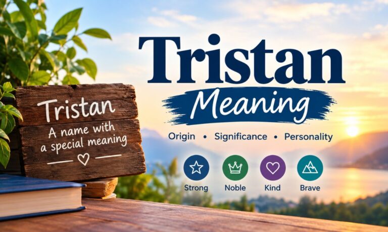 Tristan Meaning